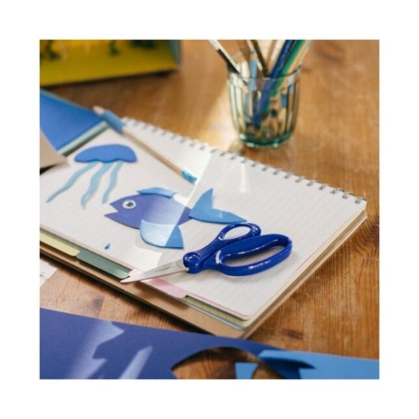 Fiskars Große Kinderschere 15 cm blau 8+